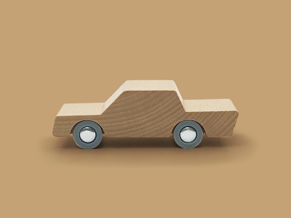 waytoplay back and forth car - wood