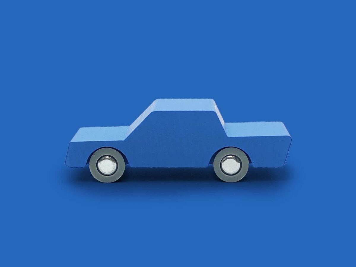 waytoplay back and forth car - blue