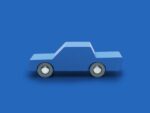 waytoplay back and forth car - blue