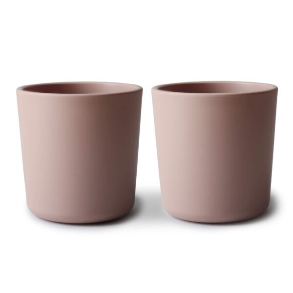 Mushie Dinnerware Cup, Set of 2 (Blush) in Cyprus
