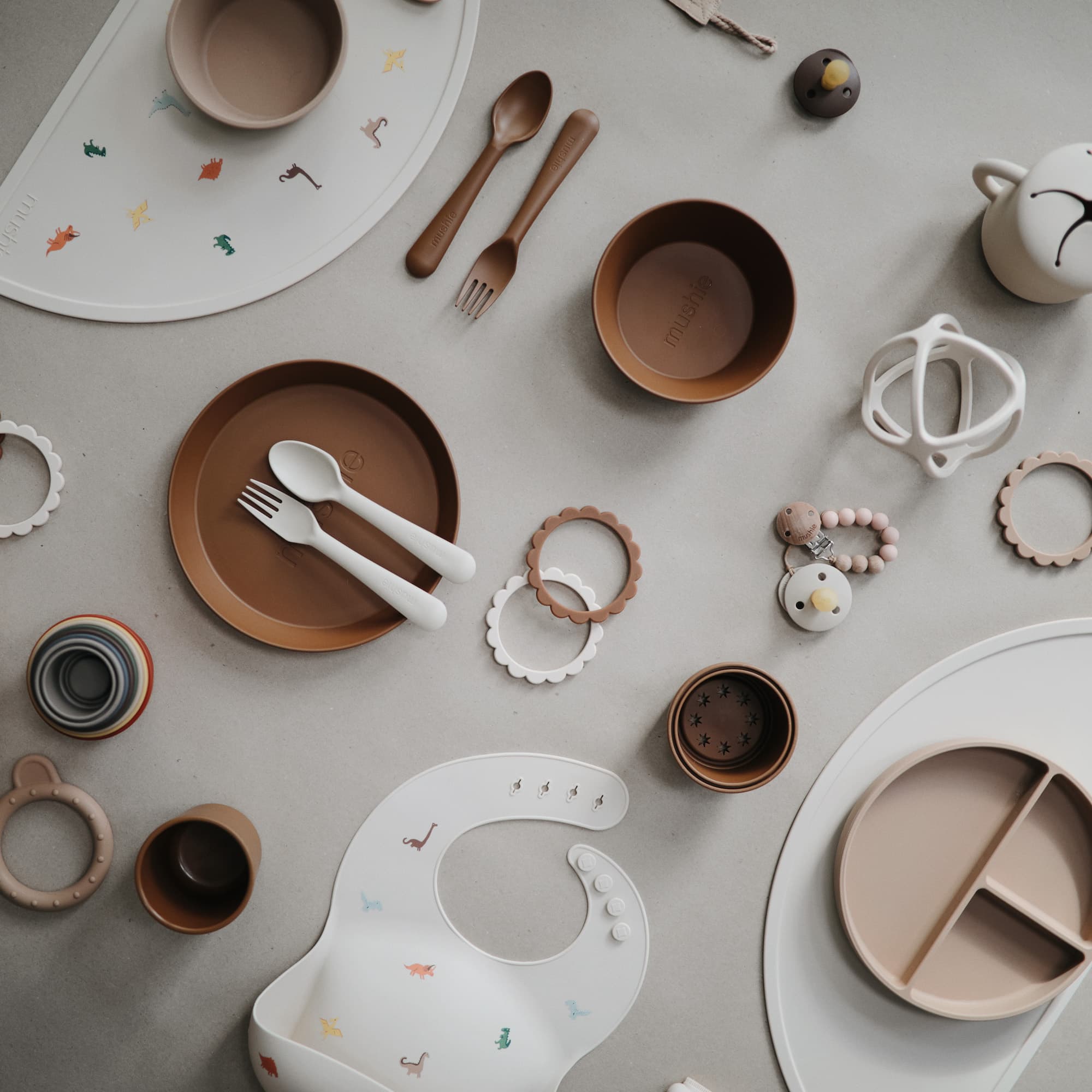 Mushie dinnerware in Cyprus