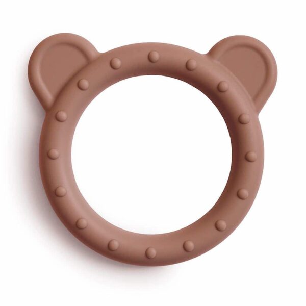Mushie Bear Teether (Natural) in Cyprus
