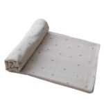 Mushie Muslin Swaddle Blanket Organic Cotton (Cherries) in Cyprus