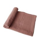 Mushie Muslin Swaddle Blanket Organic Cotton (Cedar) in Cyprus