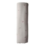Mushie Muslin Swaddle Blanket Organic Cotton (Cherries) in Cyprus