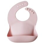 Mushie Silicone Bib (Blush) in Cyprus