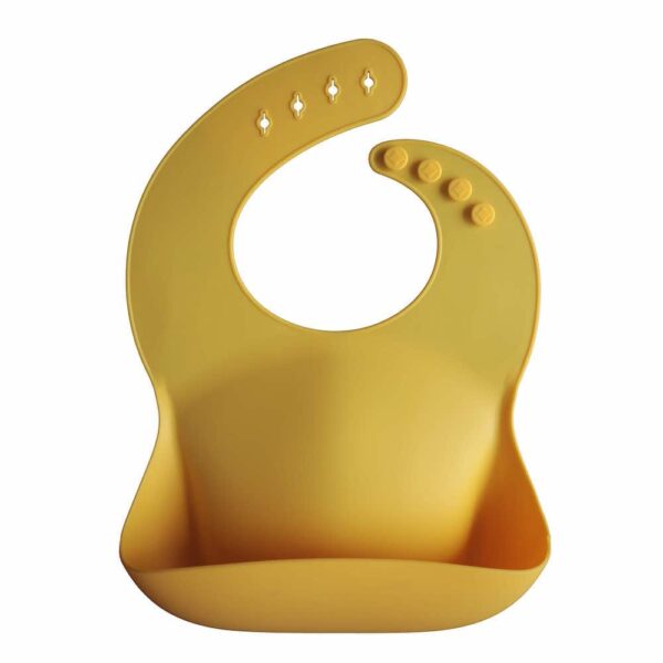Mushie Silicone Bib (Mineral Yellow) in Cyprus