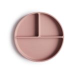 Mushie Silicone Suction Plate (Blush) in Cyprus
