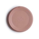 Mushie Silicone Suction Plate (Blush) in Cyprus