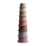 Mushie Stacking Rings Toy (Petal) in Cyprus