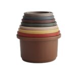 Mushie Stacking Rings Toy (Retro) in Cyprus