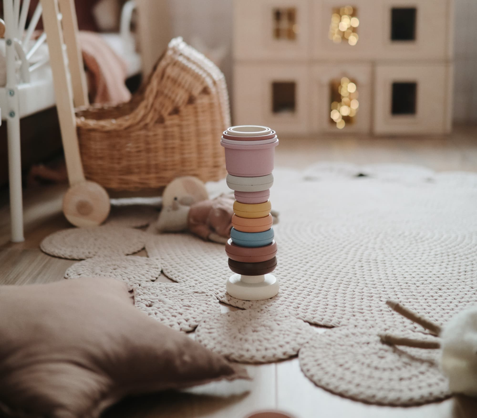 Mushie Stacking Toys in Cyprus