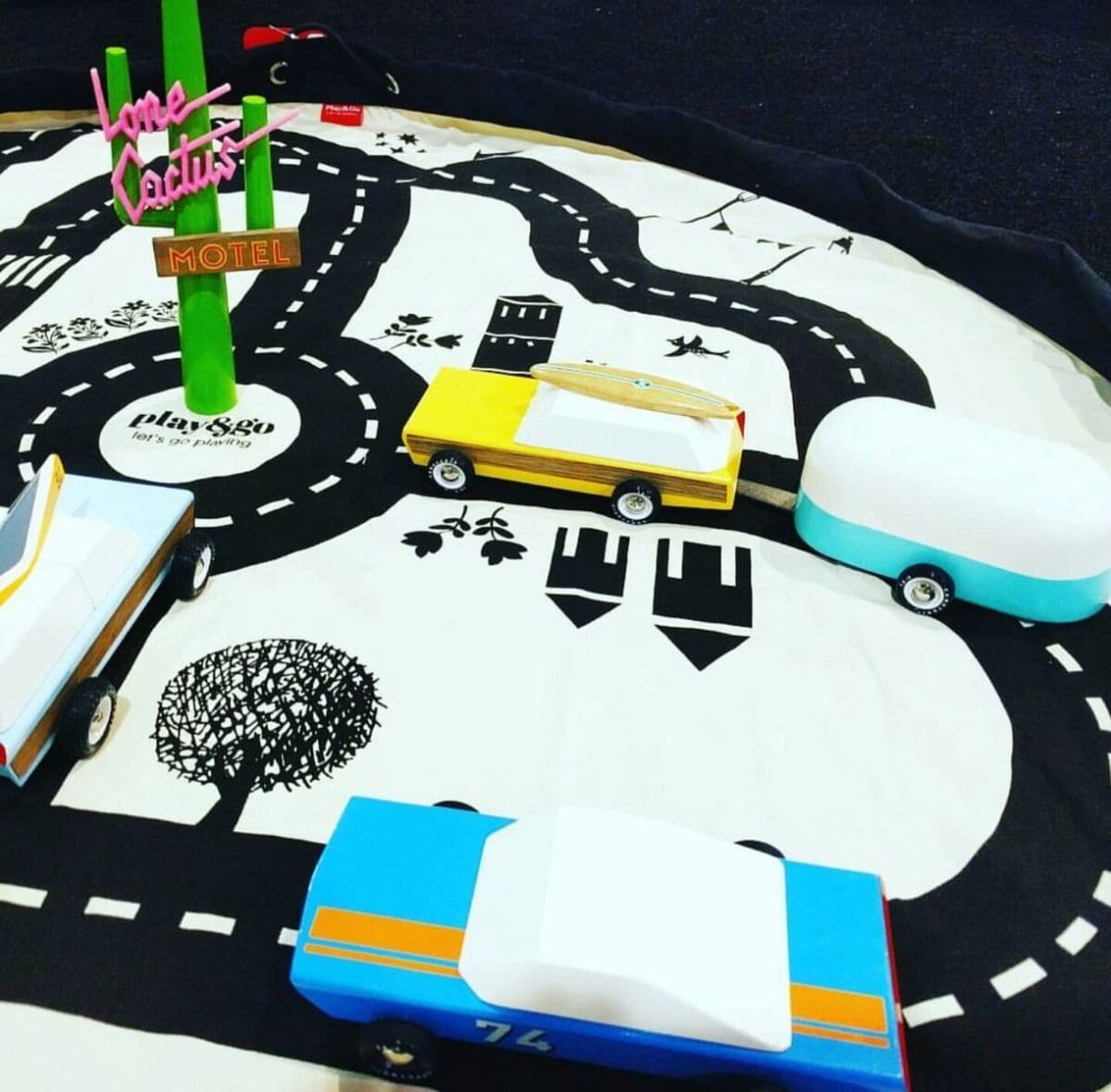 play&go Roadmap/Thunderbolt Toy Storage Bag in Cyprus