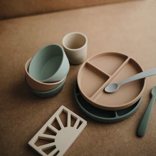 Mushie dinnerware in Cyprus