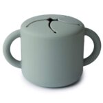 Mushie Snack Cup (Cambridge Blue) in Cyprus