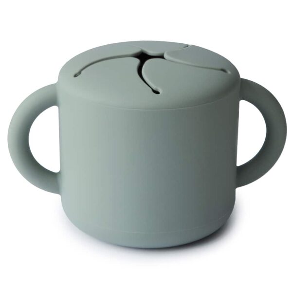 Mushie Snack Cup (Cambridge Blue) in Cyprus
