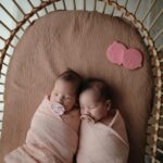 Muslin Swaddle Blanket Organic Cotton (Blush) - Image 3