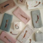 Muslin Swaddle Blanket Organic Cotton (Blush) - Image 5