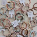 Flower Teething Bracelet 3-Pack (Sunshine/Dried Thyme/Clay) - Image 7