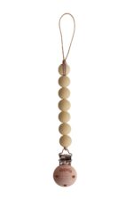 Pacifier Clip | Halo (Muted Yellow)