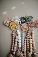 Pacifier Clip | Halo (Blush) - Image 6
