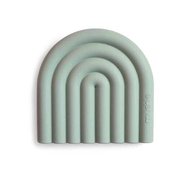 Rainbow Teether Cambridge Blue