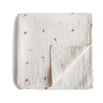 Muslin Swaddle Blanket Organic Cotton (Dinosaurs)
