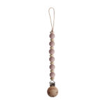 Pacifier Clip | Ari (Blush)