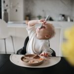 Silicone Feeding Spoons (Stone/Cloudy Mauve) 2-Pack - Image 2