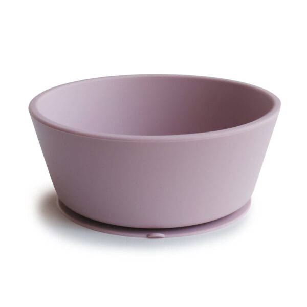 Silicone Suction Bowl Soft Lilac