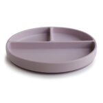 Silicone Suction Plate (Soft Lilac)