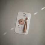 Mushie Flower Training Toothbrush (Blush) - Image 2