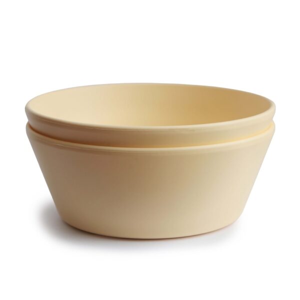 PaleDaffodil Round Bowl 2pack
