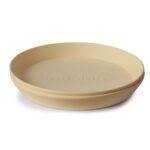 Round Dinnerware Plates, Set of 2 (Pale Daffodil)