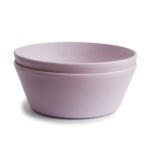 Round Dinnerware Bowl, Set of 2 (Soft Lilac)