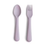 Fork and Spoon Set (Soft Lilac)