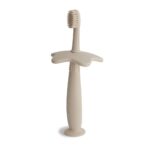 Mushie Flower Training Toothbrush (Shifting Sand)