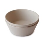 Round Dinnerware Bowl, Set of 2 (Vanilla)