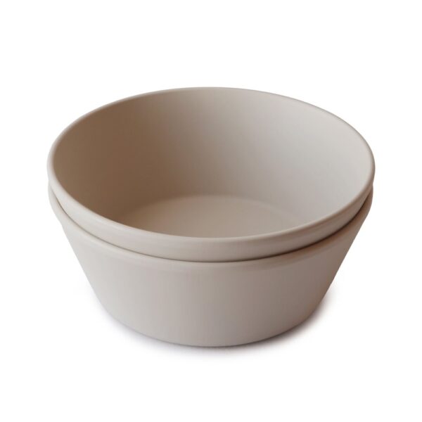 Round Dinnerware Bowl, Set of 2 (Vanilla)