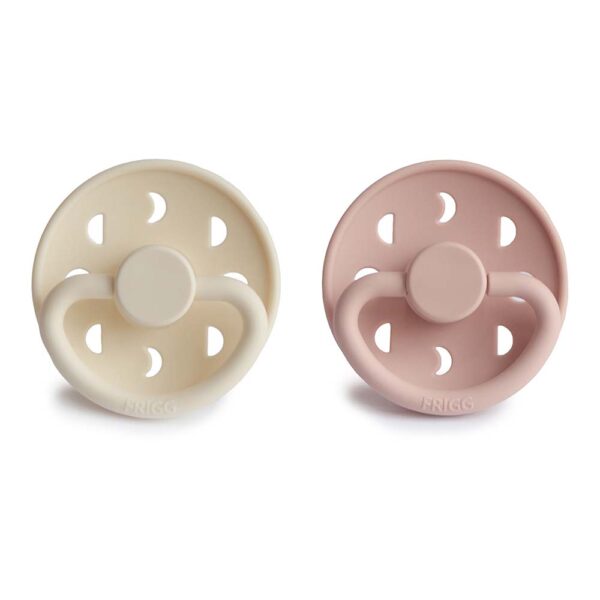 Cream Blush MOON 2 pack silicone