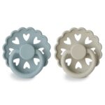 Fairytale - Round Silicone 2-Pack - Ole Lukoie/Clumsy Hans