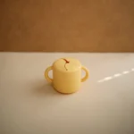 Mushie Snack Cup - Pale Daffodil - Image 2
