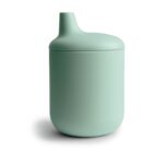 Mushie Silicone Sippy Cup - Cambridge Blue