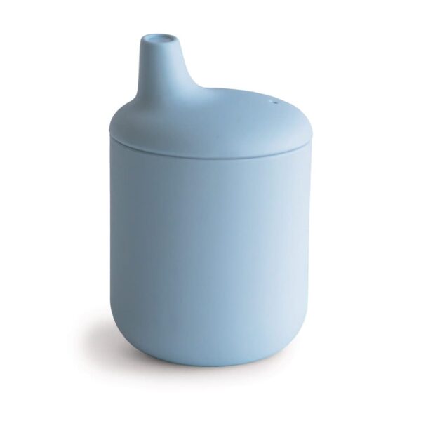 Silicone Sippy Cup Powder Blue