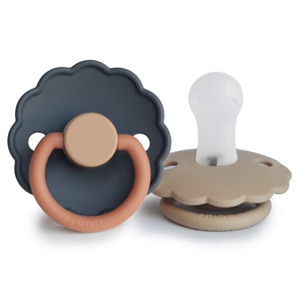 Twopack Aurora+Croissant Daisy Silicone 0