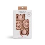 ​​Baby's First pacifier​ 4-pack - Floral heart - Blush