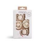 Baby's First pacifier​ 4-pack - Floral heart - Cream
