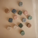 Dice Press Toy (Cambridge Blue/Shifting Sand) - Image 4