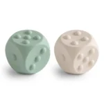 Dice Press Toy (Cambridge Blue/Shifting Sand)