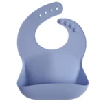 Silicone Bib (Powder Blue)